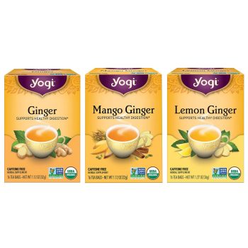 Yogi Ginger Tea Variety Pack Sampler