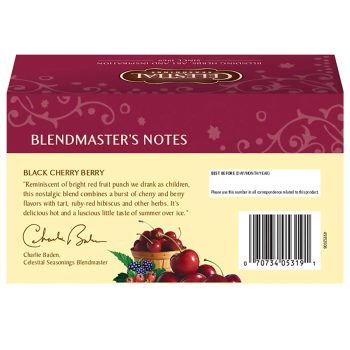 Celestial Seasonings Herbal Tea Black Cherry Berry