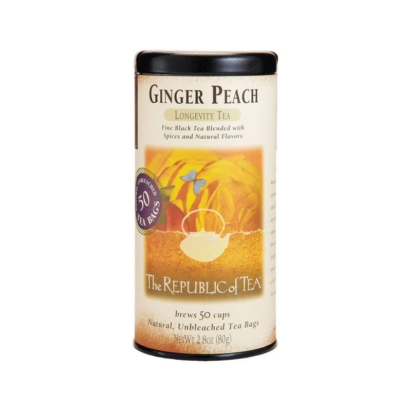 The Republic of Tea Ginger Peach Black Tea