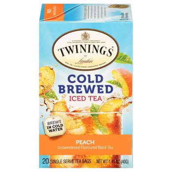 Twinings Peach Cold Brewed Iced Tea