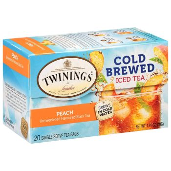 Twinings Peach Cold Brewed Iced Tea Bags
