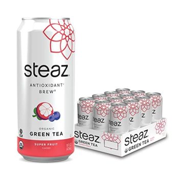 Steaz Organic Lightly Sweetened Iced Green Tea