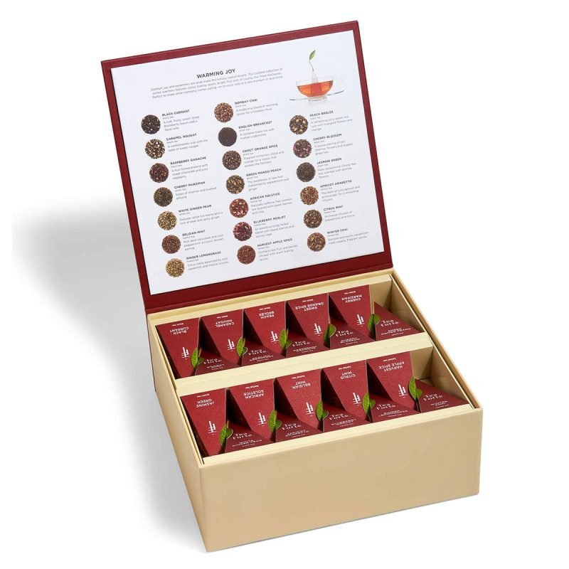 Tea Forte Tea Chest with Pyramid Tea Infusers