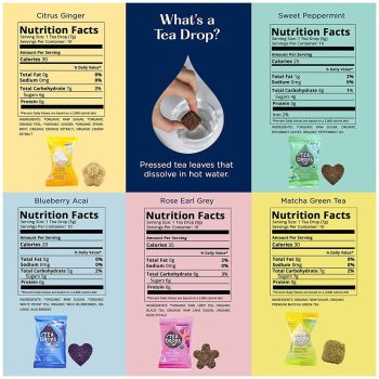 Tea Drops Organic Loose Leaf Tea Sampler