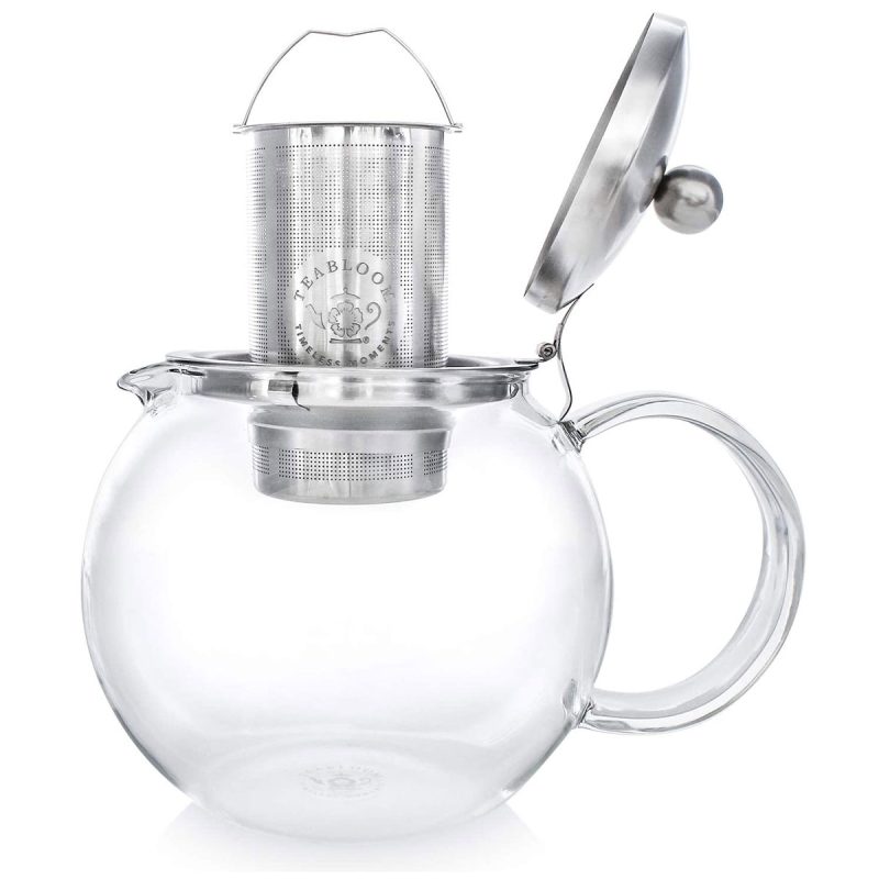 Tea Maker with Removable Stainless Steel Loose Tea Infuser